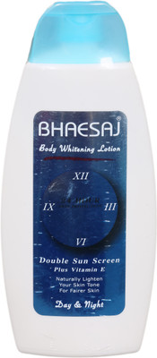 

Bhaesaj Fairness and Double Sun Screen day and night whitening face cream cum body lotion for Women and Men(150 ml)