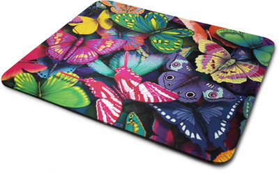 

Rawpockets Mouse Pad ' Butterfly ' Printed Mouse Pad|Printed Mouse pad|Rubber Mouse Pad|Laptop and Desktop Accessories|Designer Mouse pad|Non Woven Fabric Mousepad(Multicolor)