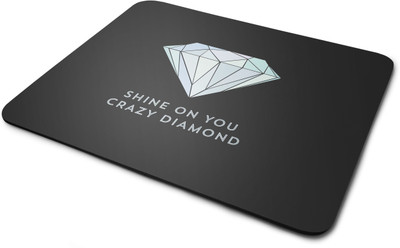 

Rawpockets Mouse Pad ' Shine On You Crazy Diamond-Pink Flyod ' Printed Mouse Pad|Laptop and Desktops|Rubber | Non Woven Fabric Mousepad(Multicolor)