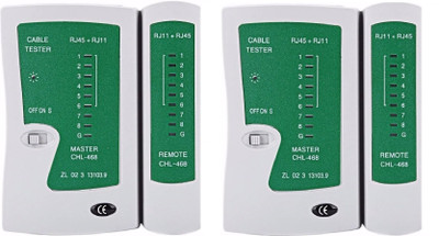 

Etake (Pack of 2) LAN Tester Ethernet RJ45 RJ11 Cat5 Detachable Tool Kit Network Interface Card(Multicolor)
