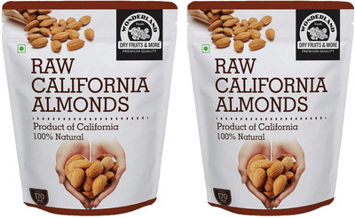 

Wonderland California Almonds 1kg (Pack of 2) (500g Each) Almonds(1000 g, Pouch)