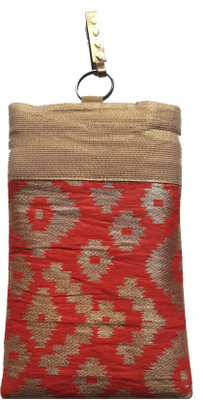 

Mahadev Exports Mobile pouch with zip behind Mobile Pouch(Red)