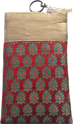 

Mahadev Exports Mobile pouch with zip behind Mobile Pouch(Red)