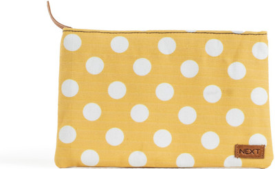 

Next Polka Dots Pattern Handbags/Pouch, 9Inch*1Inch*6Inch, Made of Cotton Canvas Pouch(Multicolor)