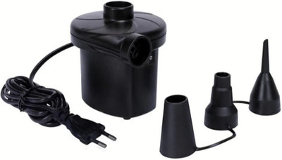 

SANJARY ELECTRIC PUMP FOR MULTI-USE Balloon, Inflatable Furniture Pump (Black) Ball, Balloon, Float Pump(Black)