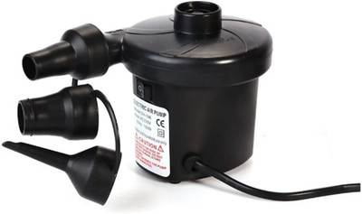SANJARY GOOD QUALITY ELECTRIC AIR PUMP FOR MULTI-USE Balloon, Inflatable Furniture Pump Ball, Balloon, Float Pump(Black)