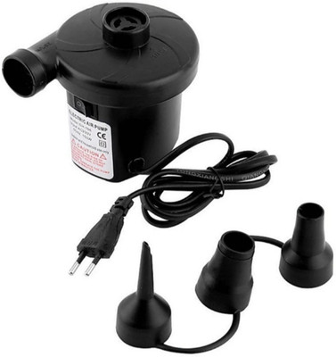 

SANJARY HIGH QUALITY ELECTRIC AIR PUMP FOR MULTI-USE Balloon, Inflatable Furniture Pump Ball, Balloon, Float Pump(Black)