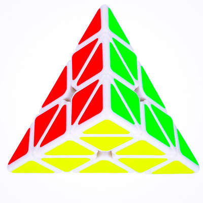 D ETERNAL Pyraminx P Cube White 1 Pieces(1 Pieces)