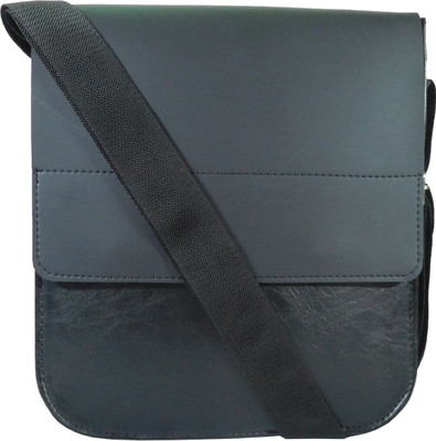 

Sn Louis Men Casual Black Leatherette Sling Bag