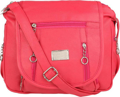 

AL Amazing Women Casual Red PU Sling Bag