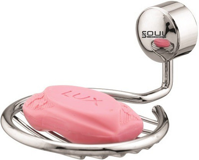 

Soul Smart Soap Case/Soap Dish/Soap Holder - Stainless Steel, Chrome Plated Finish(Steel)