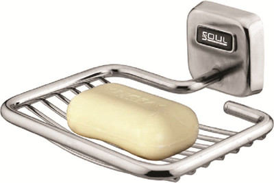 

Soul Smart Soap Case/ Soap Dish/ Soap Holder - Stainless Steel, Chrome Plated Finish(Steel)