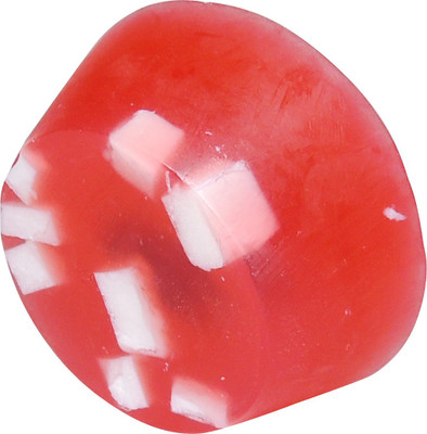 

Satyamani Exclusive Handmade Pure Herbal Glycerin Jasper Crystal Inclusion Tub shape with Butter chunks Red color Soap Bar(1 g)