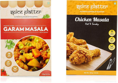 

Spice Platter Garam Masala & Chicken Masala(2 x 100 g)