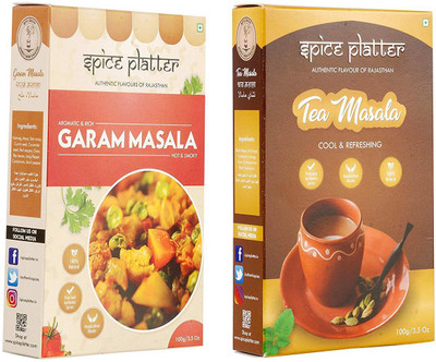 

Spice Platter Tea Masala & Garam Masala(2 x 100 g)