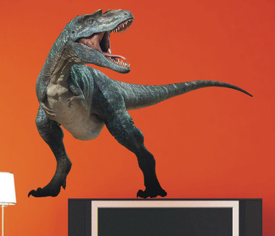 Jagvii 74 cm Dinosaur, Self Adhesive Sticker(Pack of 1)