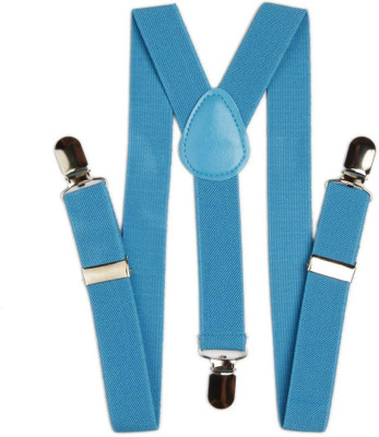 

Fasuch Y- Back Suspenders for Men, Boys(Blue)