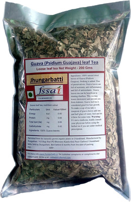 

Jhungarbatti Guava leaf Tea Herbal Tea Vacuum Pack(200 g)