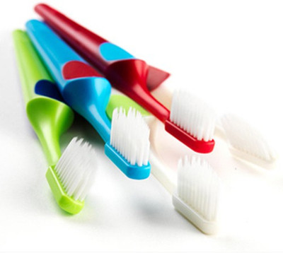 

TePe Supreme Soft loose Pack Of 5 Extra Soft Toothbrush(Pack of 5)