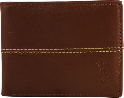 

Buff & Jack Men Brown Genuine Leather Wallet(8 Card Slots)