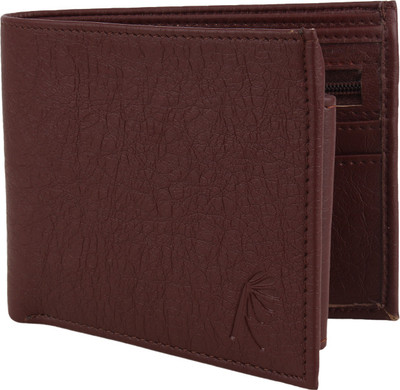 

R Men Casual Brown Artificial Leather Wallet(5 Card Slots)