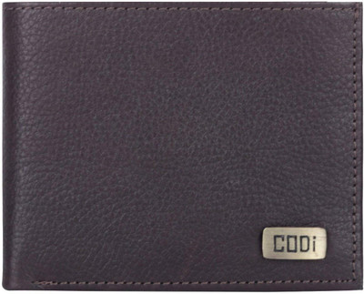 

Paper Plane Design Men Brown Genuine Leather Wallet(10 Card Slots)
