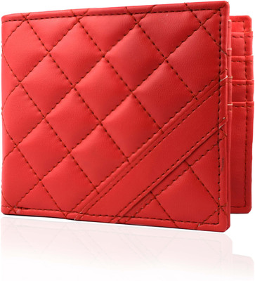 

Bizarre Kraftz Men Red Artificial Leather Wallet(6 Card Slots)