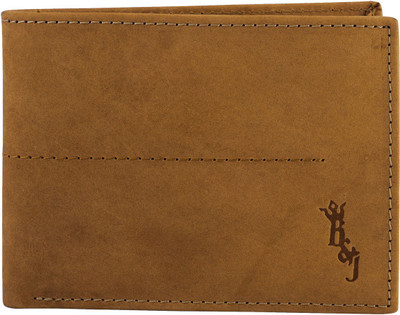 

Buff & Jack Men Brown Genuine Leather Wallet(8 Card Slots)