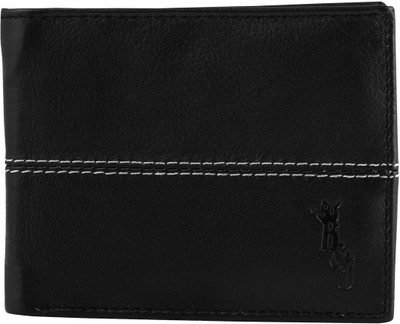 

Buff & Jack Men Black Genuine Leather Wallet(8 Card Slots)