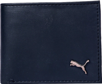 

Puma Men Blue Artificial Leather Wallet(3 Card Slots)
