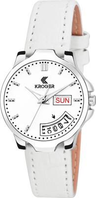 

KROGER KRL1121 PEARL WHITE GIRLS WRIST Watch - For Women