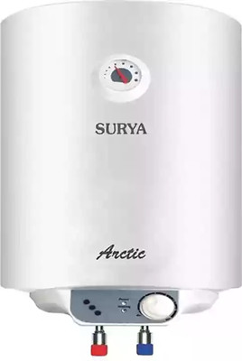 SURYA 25 L Storage Water Geyser (Arctic glasslined polymercoated new, White)