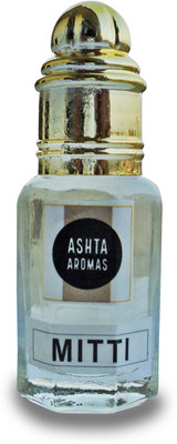 

ASHTAAROMAS Pure Mitti Attar 8ml with Unique Basket Packaging Floral Attar(Mitti)