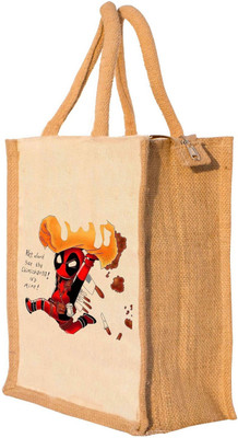 

Nisol® Deadpool Waterproof Lunch Bag(Beige, 12 inch)