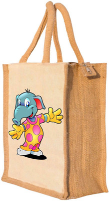 

Nisol® Cute Elephant Waterproof Lunch Bag(Beige, 12 inch)
