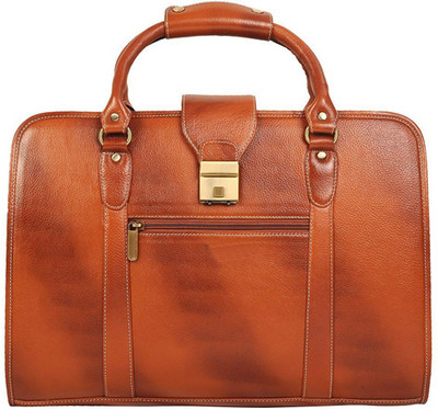 

Zordan Leather Leather Messenger Bag Made By Pure Leather Messenger Bag(Brown, 18 L)