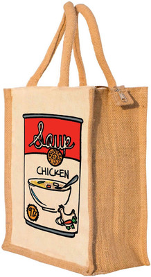 

Nisol® Soup Chicken Waterproof Lunch Bag(Beige, 12 inch)