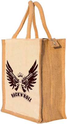 

Nisol® Rock & Roll Waterproof Lunch Bag(Beige, 12 inch)