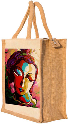 

Nisol® Krishna Art Waterproof Lunch Bag(Beige, 12 inch)