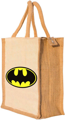 

Nisol® Batman Logo Waterproof Lunch Bag(Beige, 12 inch)