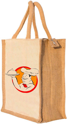 

Nisol® Chef Waterproof Lunch Bag(Beige, 12 inch)