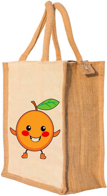 

Nisol® Orange Waterproof Lunch Bag(Beige, 12 inch)