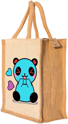 

Nisol® Cute Panda Waterproof Lunch Bag(Beige, 12 inch)