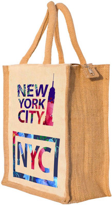 

Nisol® New York City NYC Waterproof Lunch Bag(Beige, 12 inch)