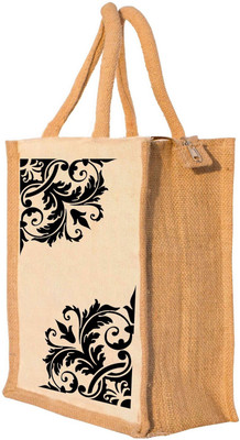 

Nisol® Floral Pattern Waterproof Lunch Bag(Beige, 12 inch)