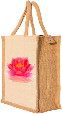 

Nisol® Lotus Waterproof Lunch Bag(Beige, 12 inch)