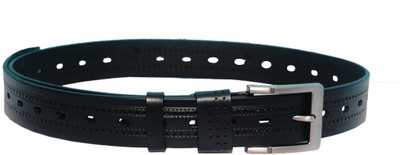 

jainfashion24 Men Black Genuine Leather Belt
