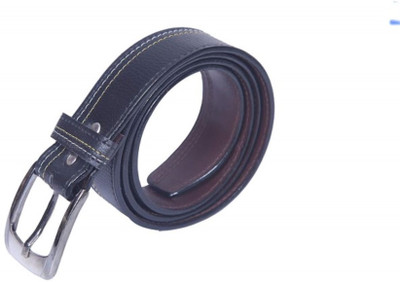 

Bluemoon Star Men Casual Blue Artificial Leather Belt, Black