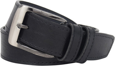 

ShabCreation Men Casual, Party, Formal Black Texas Leatherite Belt