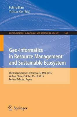 Geo-Informatics in Resource Management and Sustainable Ecosystem(English, Paperback, unknown)